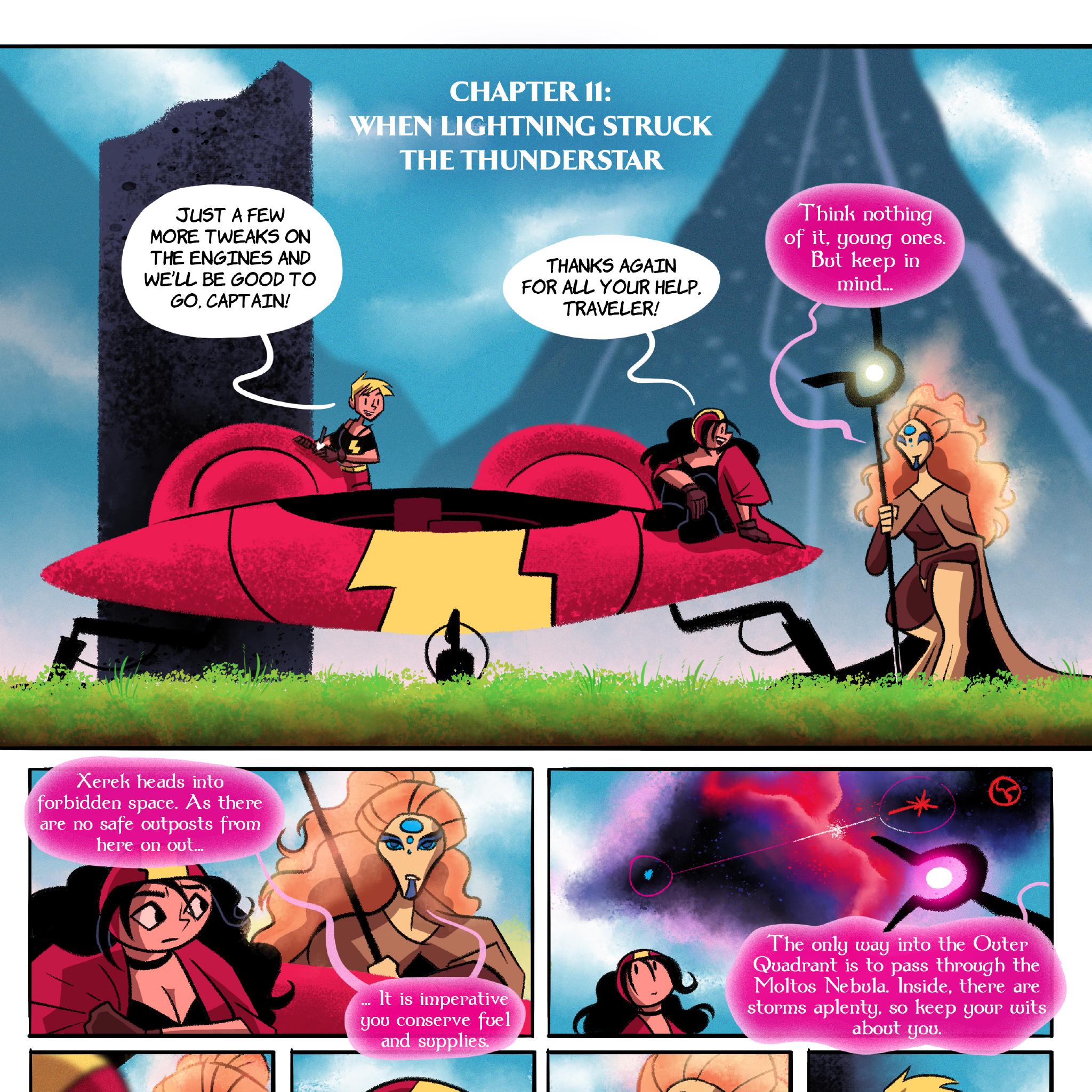 Chapter 11 - When Lightning Struck the Thunderstar - Thunderstar